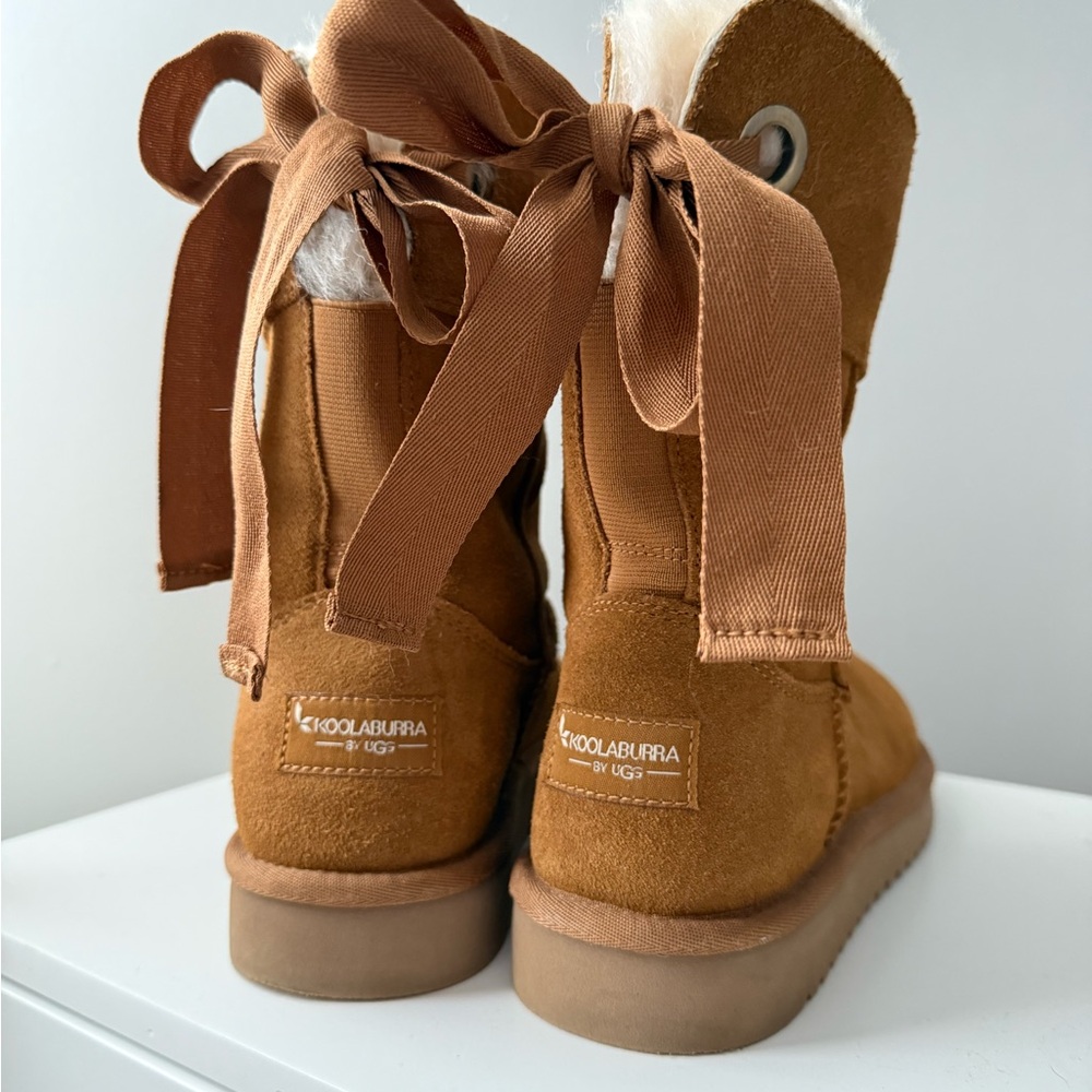 Koolaburra by UGG Tan Suede Boots Size 6